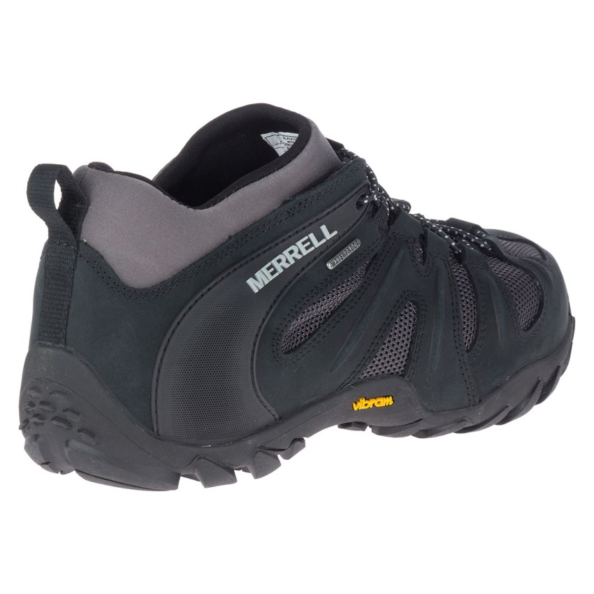 Chaussures Randonnée Merrell Chameleon 8 Stretch Waterproof Noir Homme | H.V.WMLS